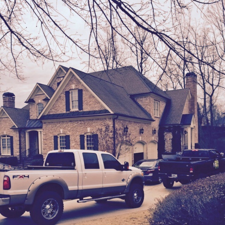Low slope standing seam residential metal roofing
