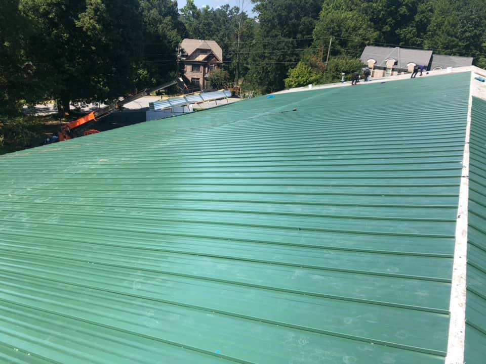 Removal and emergency repair after tree fell on roof