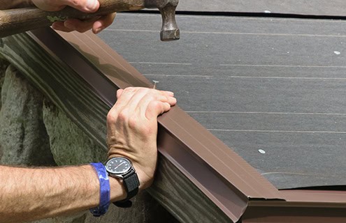 drip edge installation over insulation residential roofing system