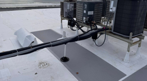 equipment and walkway installation and maintenance of industrial and commercial roofing systems