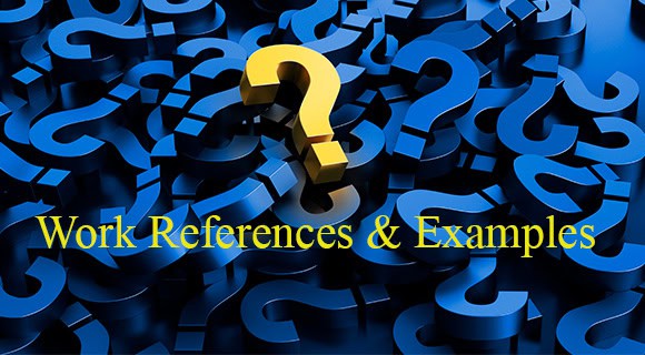 important roofing questions work references