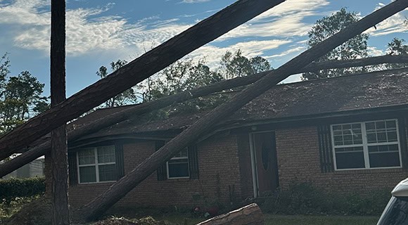 hurricane helene severe roof damage emergency resources and disaster recovery