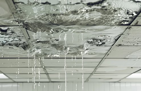 commercial metal roofing system leak