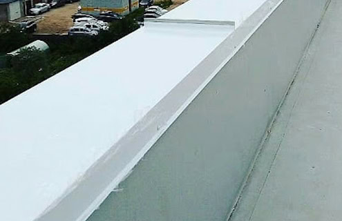low slope roofing systems Parapet walls