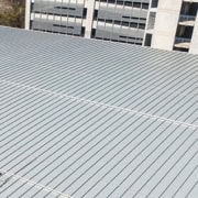 Low slope standing seam roofing Low slope standing seam metal roof
