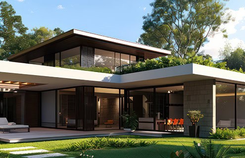 Atlanta Georgia residential roofing contractor low slope roof