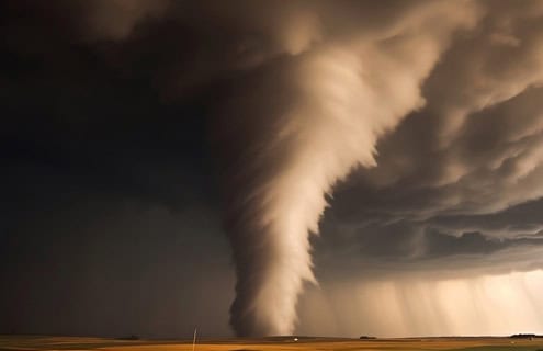 Tornado warnings are when one is on the ground