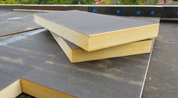 expert flat roofing tapered insulation installation