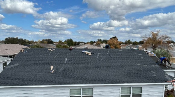 roof replacement timeline cleanup final inspection