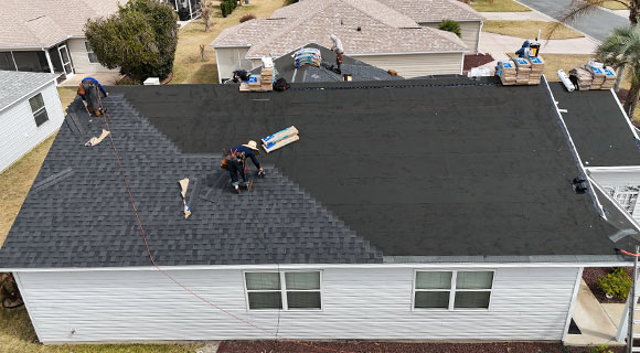 roof replacement timeline material installation