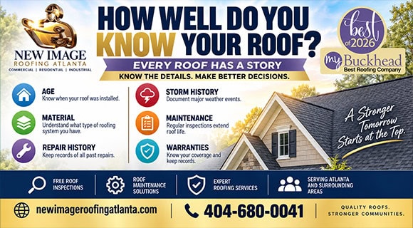 roof history records and information infographic